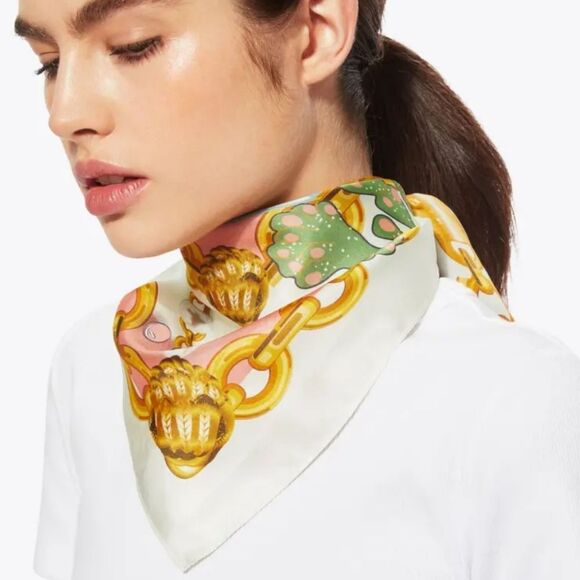 Kurt Geiger London Large Square Scarf - Picture 4 of 8